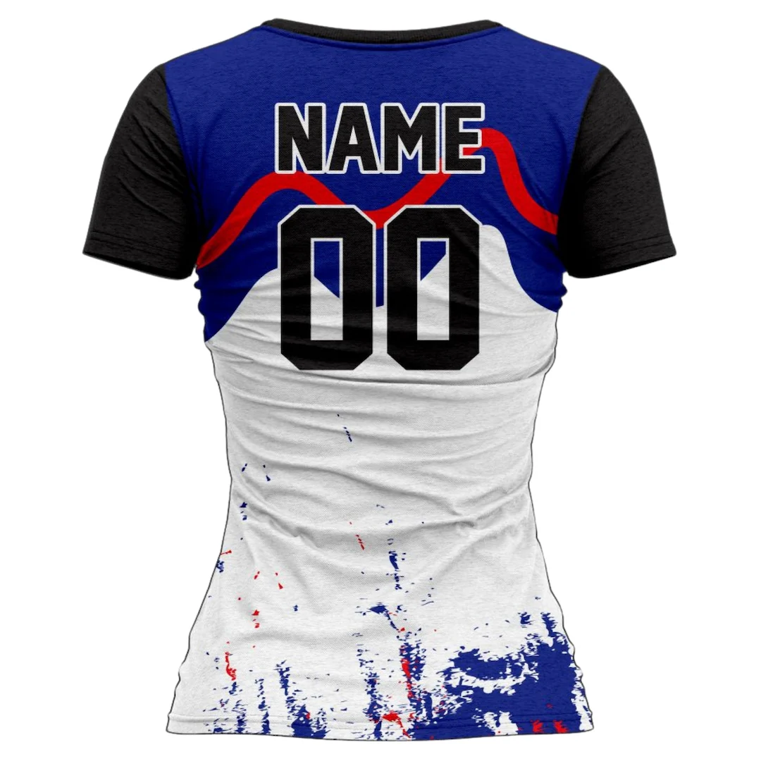 VJ116 Custom White Volleyball Jersey - Adult & Youth Unisex - Hipona Sports