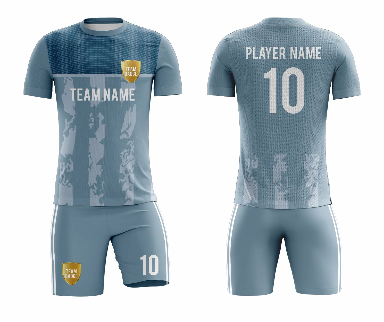 SB 1076 Blue Sublimation Custom Soccer Jersey Adult & Youth Unisex - Hipona Sports