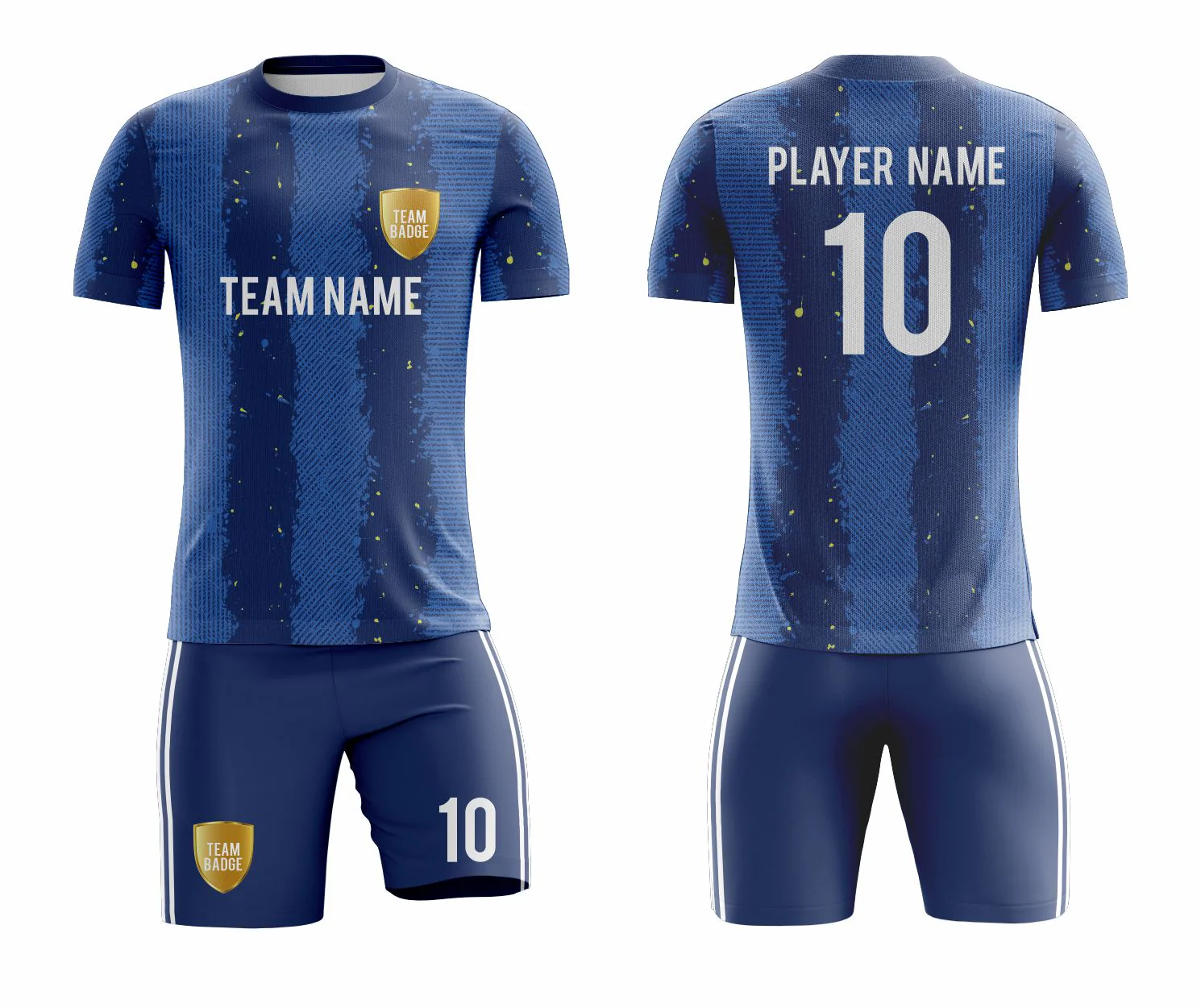 SB 1217 Blue Sublimation Custom Soccer Jersey Adult & Youth Unisex - Hipona Sports