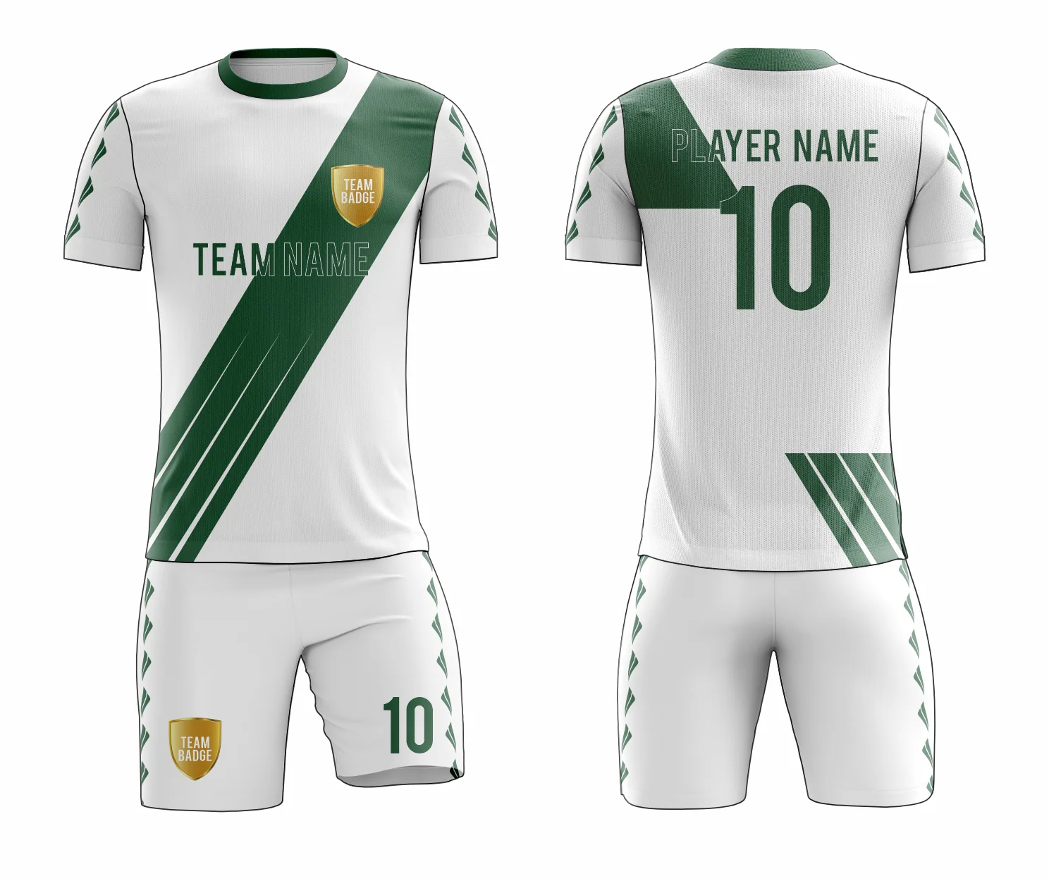 SB 1163 White Sublimation Custom Soccer Jersey Adult & Youth Unisex - Hipona Sports
