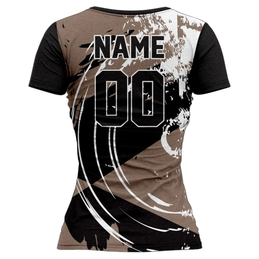 VJ118 Custom Black Volleyball Jersey - Adult & Youth Unisex - Hipona Sports