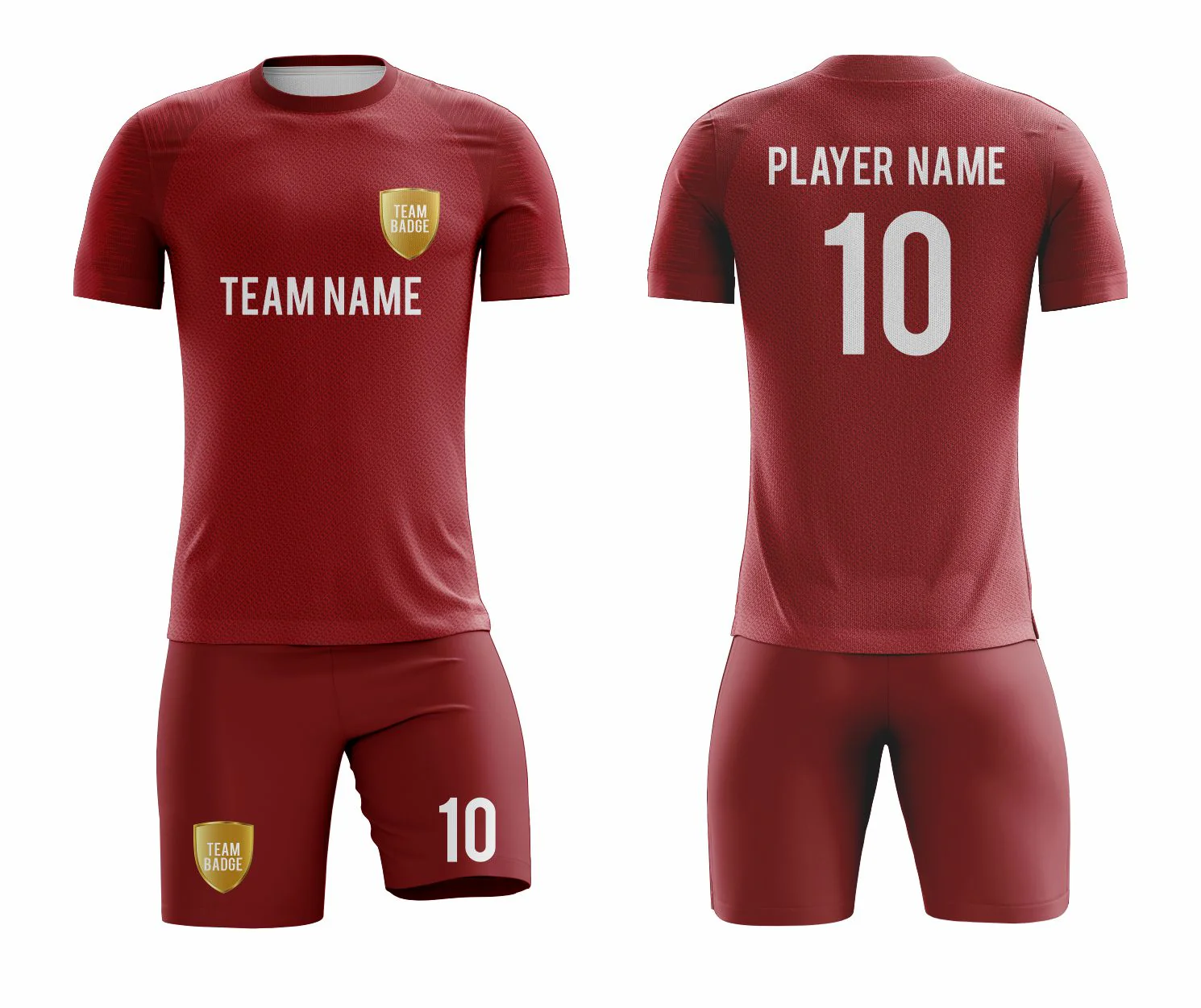 SB 12874 Red Sublimation Custom Soccer Jersey Adult & Youth Unisex - Hipona Sports