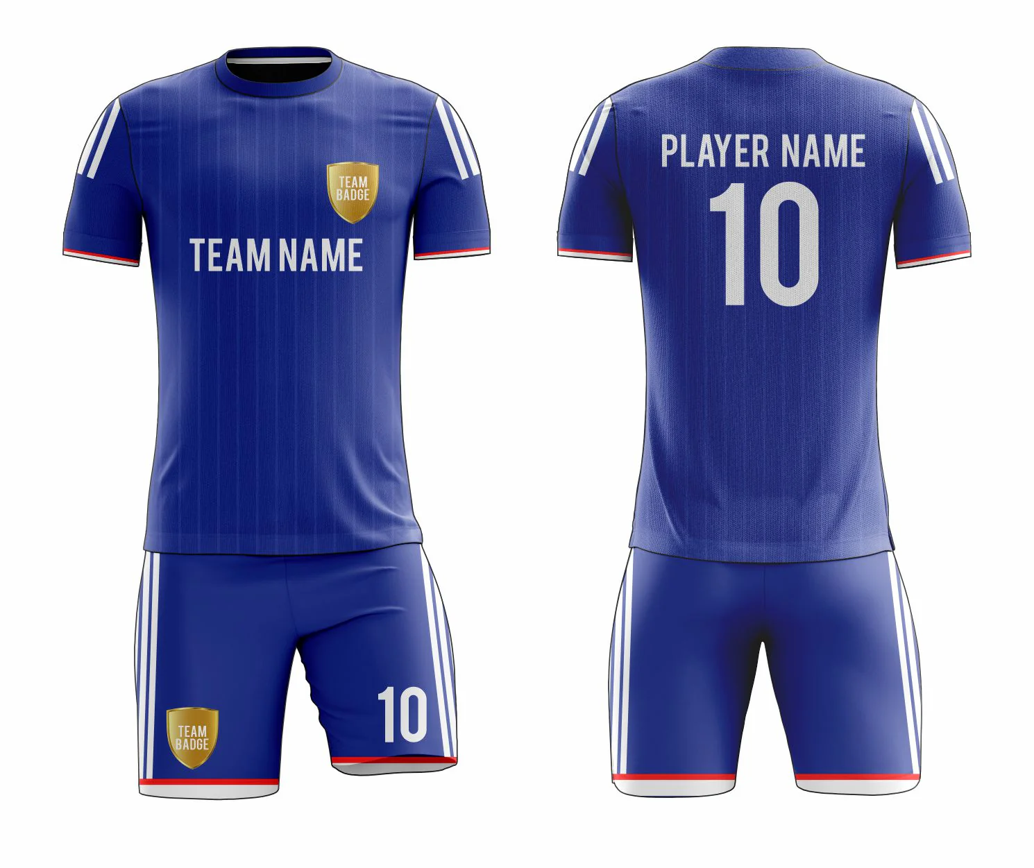 SB 12792 Blue Sublimation Custom Soccer Jersey Adult & Youth Unisex - Hipona Sports