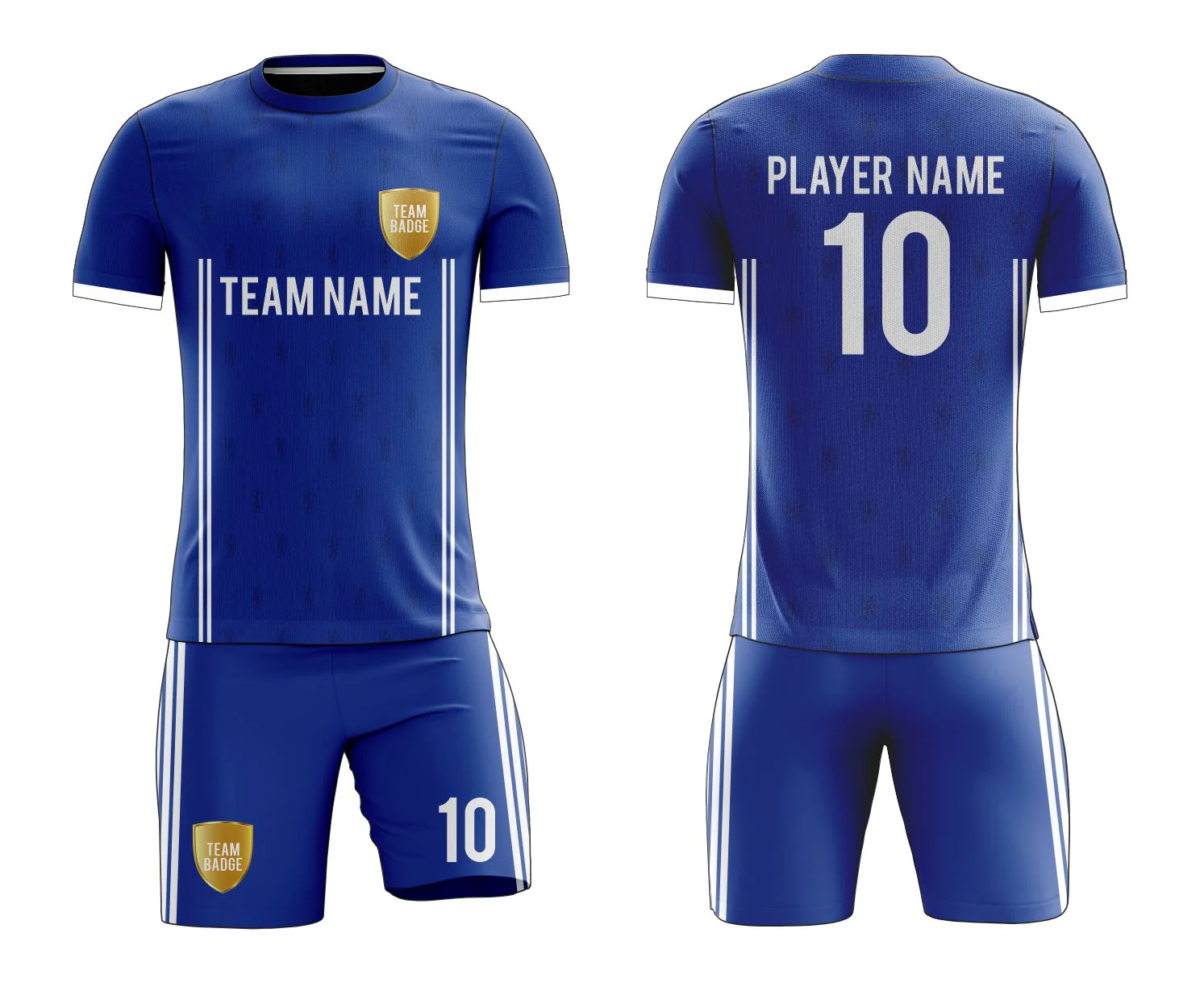 SB 12858 Blue Sublimation Custom Soccer Jersey Adult & Youth Unisex - Hipona Sports