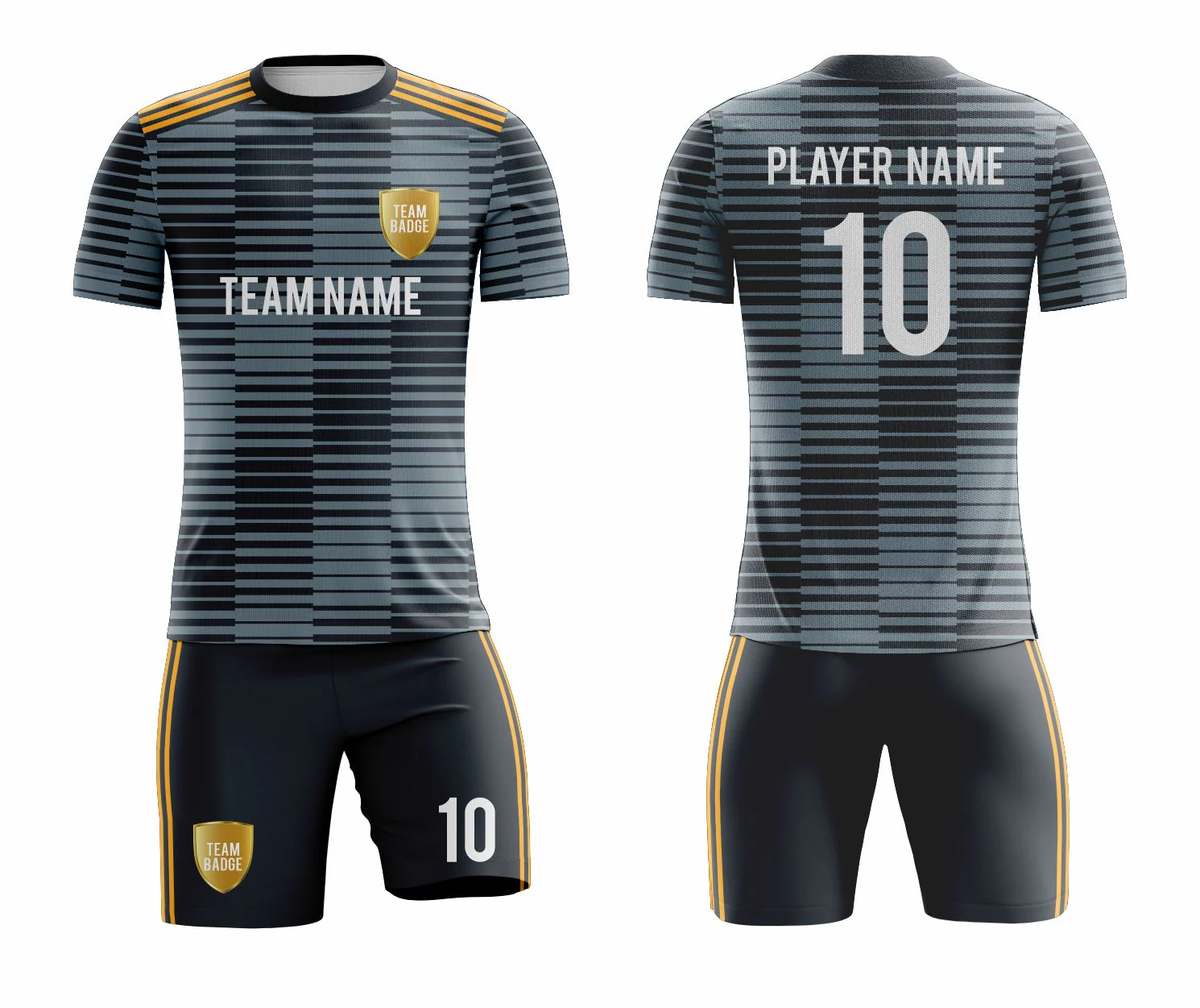 SB 1046 Black Sublimation Custom Soccer Jersey Adult & Youth Unisex - Hipona Sports
