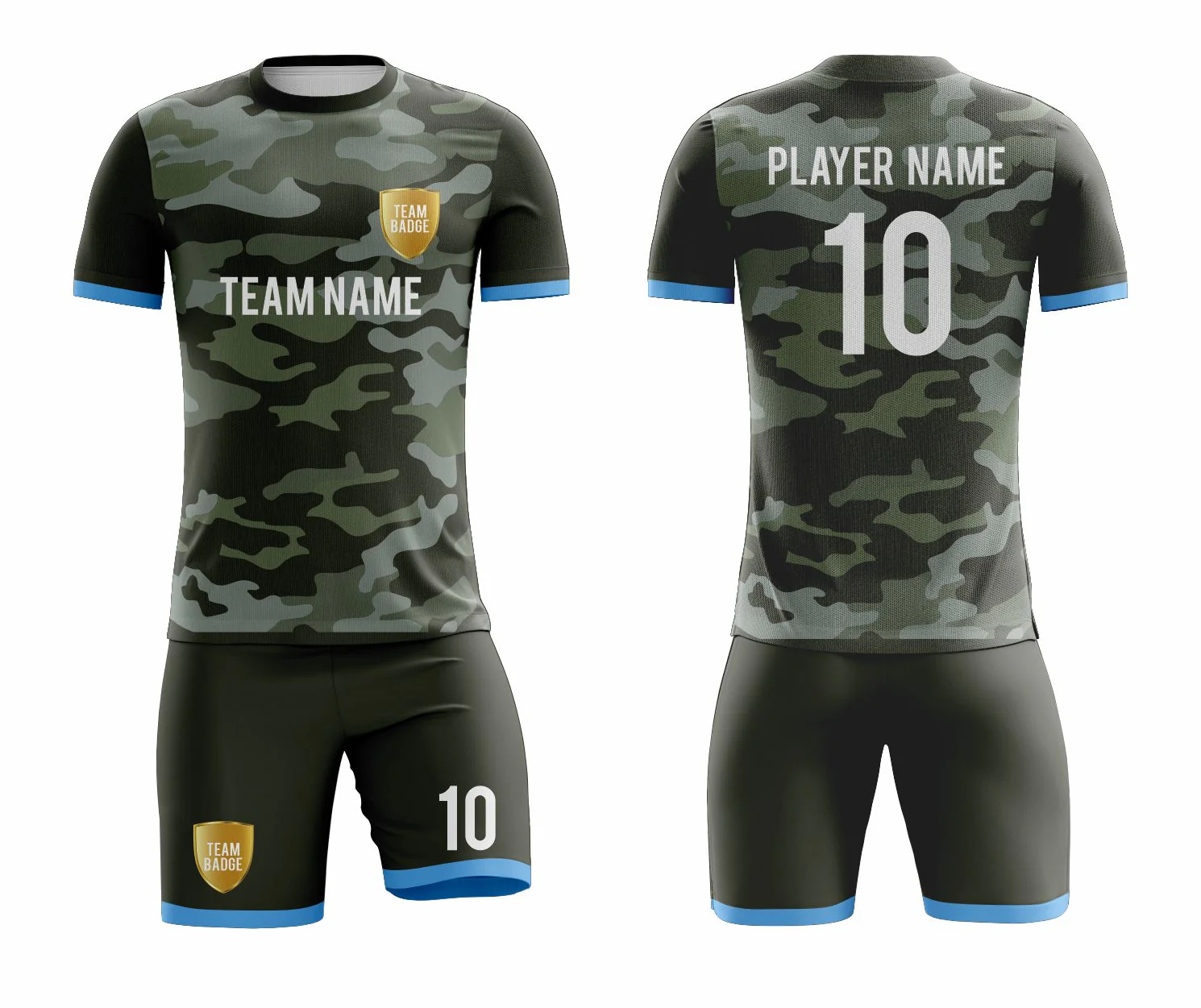 SB 1116 Green/Black Sublimation Custom Soccer Jersey Adult & Youth Unisex - Hipona Sports
