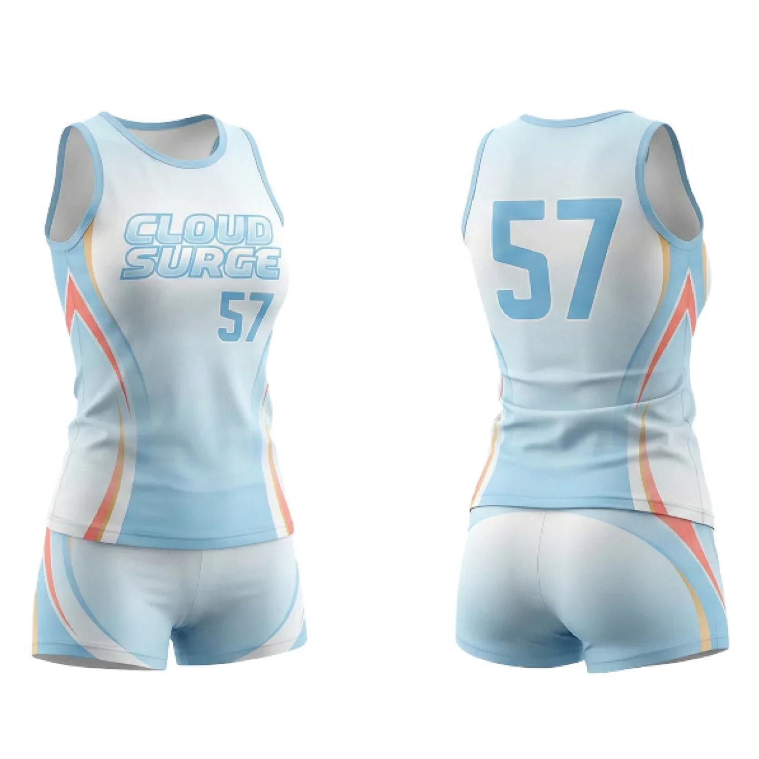 VJ254 Custom Volleyball Jersey-Adult & Youth Unisex - Hipona Sports