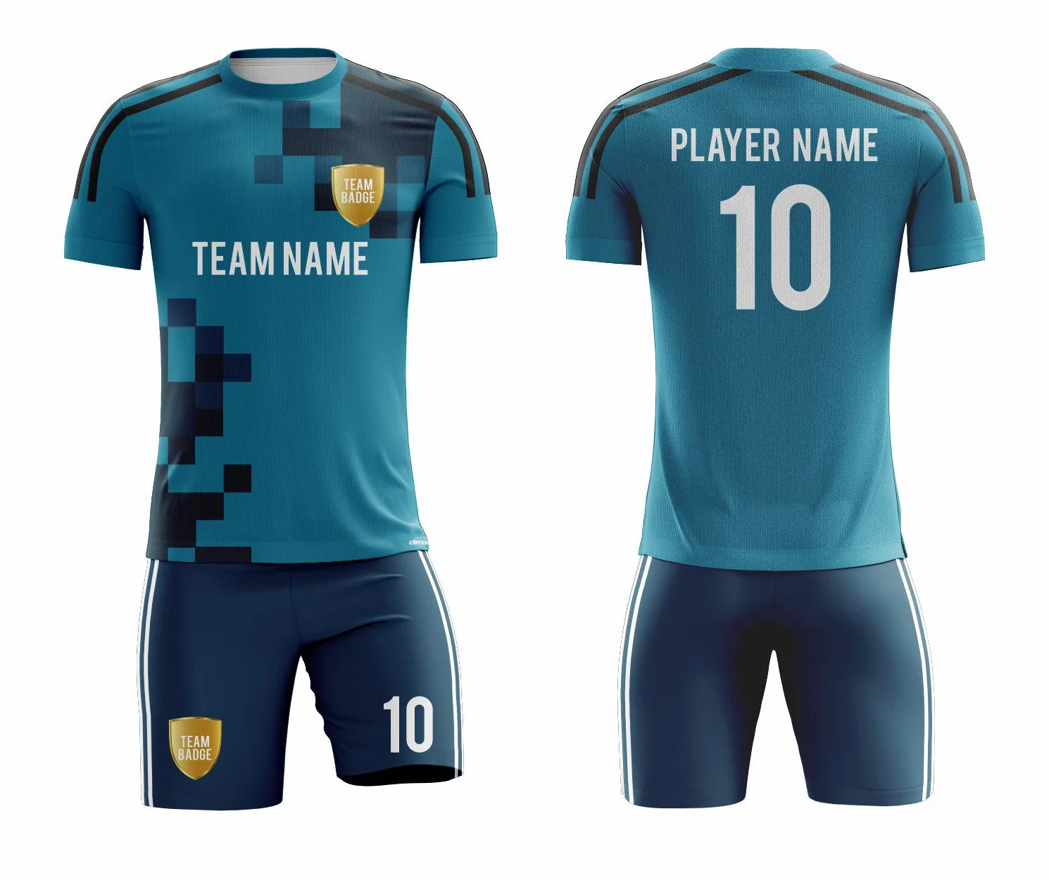 SB 1209 Blue Sublimation Custom Soccer Jersey Adult & Youth Unisex - Hipona Sports