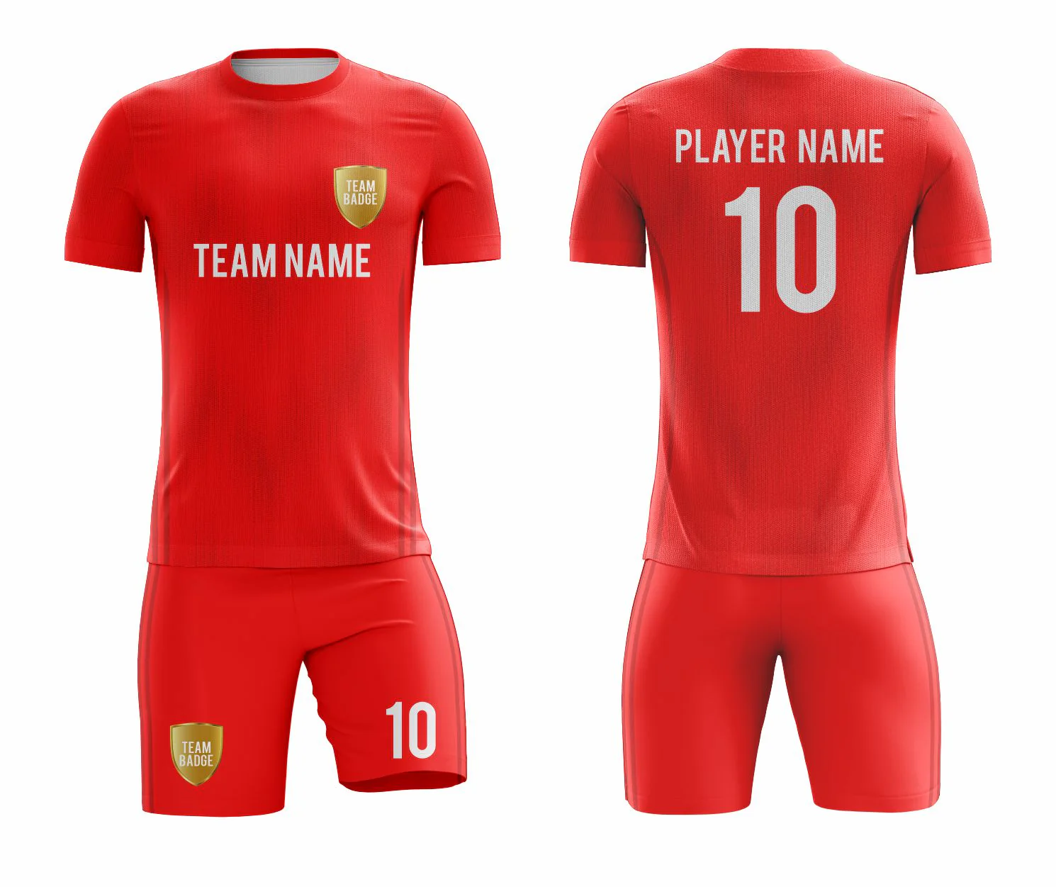 SB 1170 Red Sublimation Custom Soccer Jersey Adult & Youth Unisex - Hipona Sports