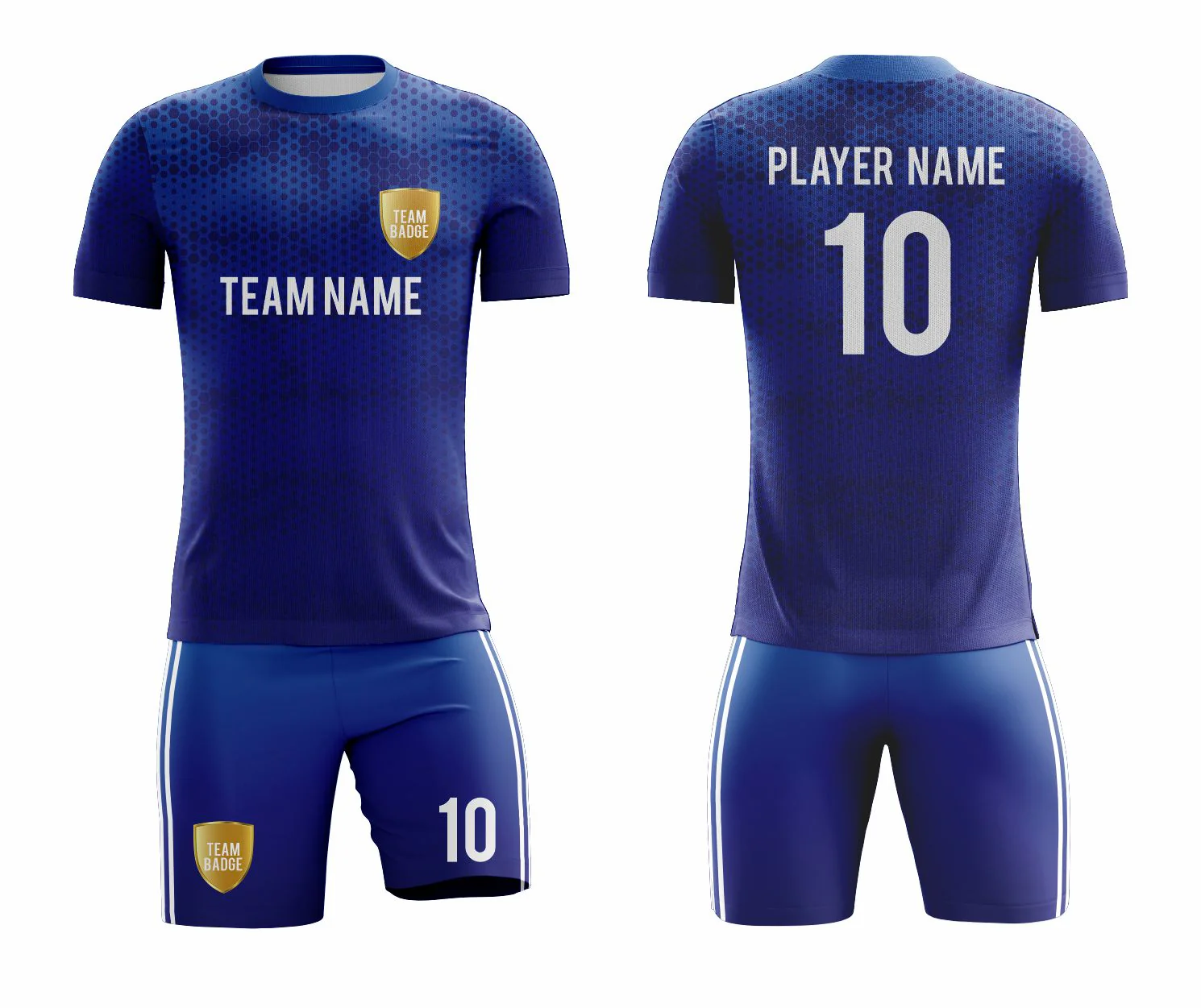 SB 1189 Blue Sublimation Custom Soccer Jersey Adult & Youth Unisex - Hipona Sports