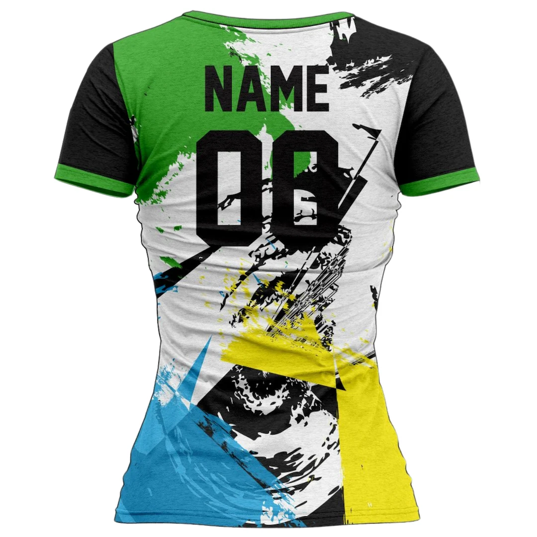 VJ106 Custom White Volleyball Jersey - Adult & Youth Unisex - Hipona Sports