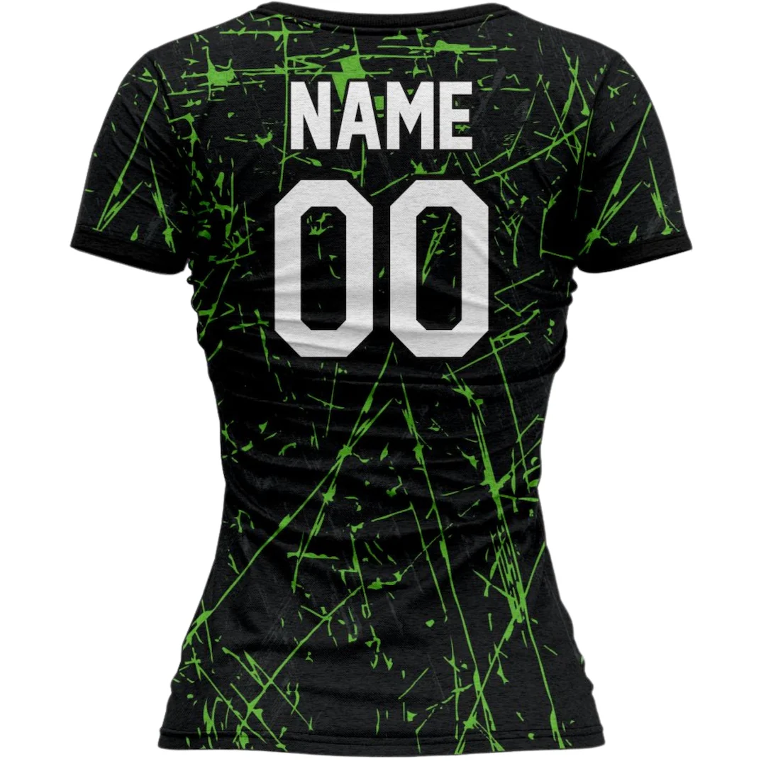 VJ150 Custom Black Volleyball Jersey - Adult & Youth Unisex - Hipona Sports