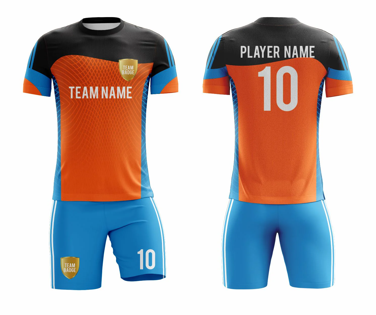 SB 1027 Red/Blue/Black Sublimation Custom Soccer Jersey Adult & Youth Unisex - Hipona Sports